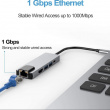 Usb C Hub, 5-en-1 Usb C a Hdmi adaptador con Puerto Ethernet