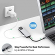 Usb C Hub, 5-en-1 Usb C a Hdmi adaptador con Puerto Ethernet