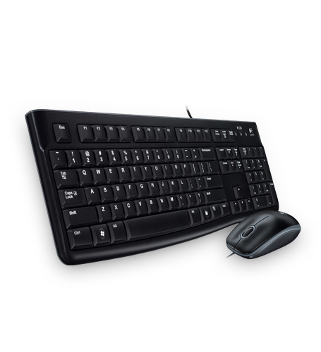 Kit de Teclado y Mouse LOGITECH Media Combo MK120